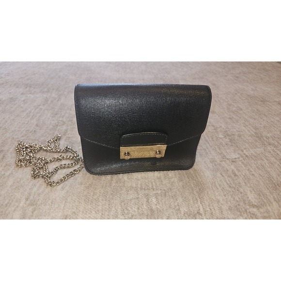 Furla Metropolis Mini Crossbody Black - Picture 4 of 9